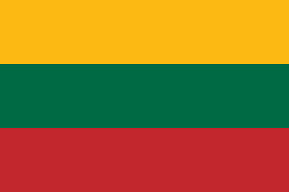 Fahne von Litauen